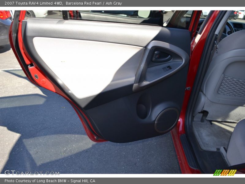Barcelona Red Pearl / Ash Gray 2007 Toyota RAV4 Limited 4WD