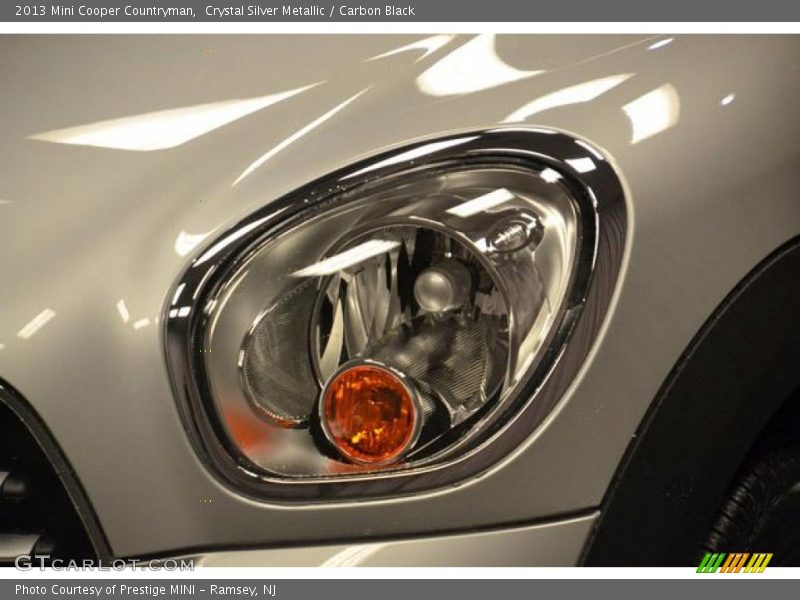 Crystal Silver Metallic / Carbon Black 2013 Mini Cooper Countryman