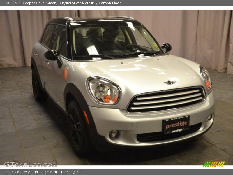 Crystal Silver Metallic / Carbon Black 2013 Mini Cooper Countryman