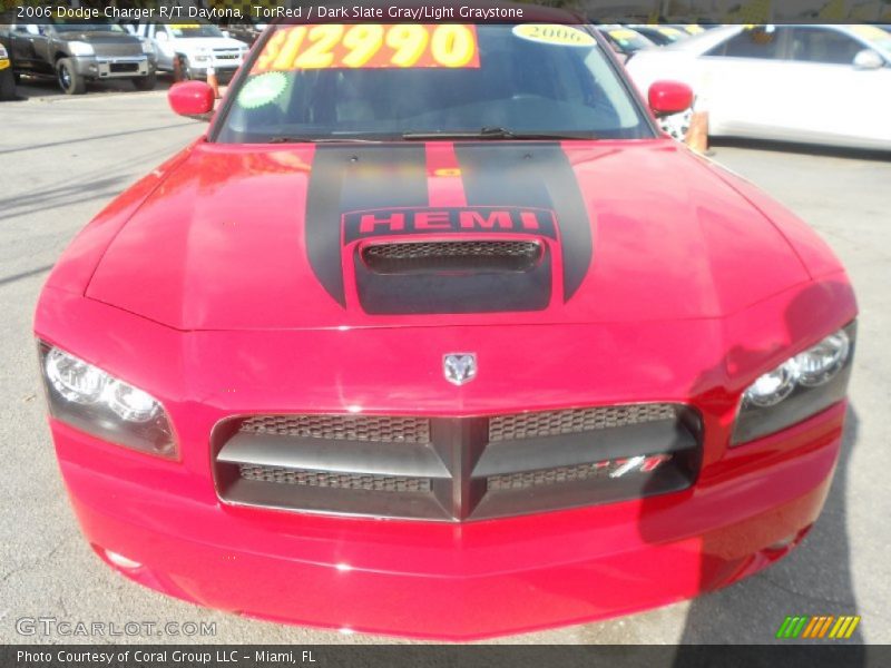 TorRed / Dark Slate Gray/Light Graystone 2006 Dodge Charger R/T Daytona