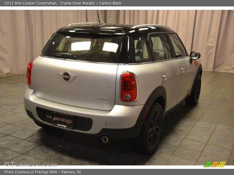 Crystal Silver Metallic / Carbon Black 2013 Mini Cooper Countryman