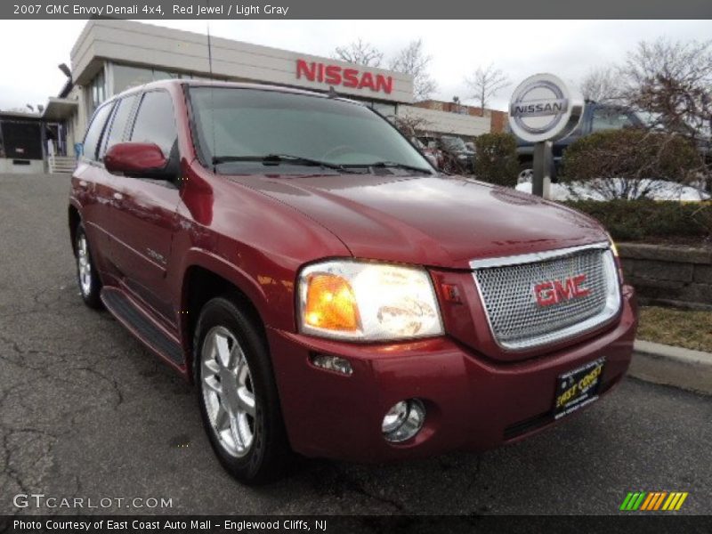 Red Jewel / Light Gray 2007 GMC Envoy Denali 4x4