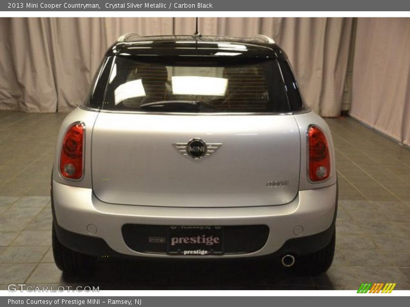Crystal Silver Metallic / Carbon Black 2013 Mini Cooper Countryman