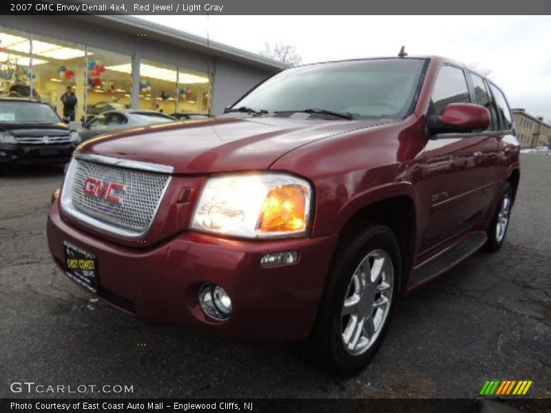 Red Jewel / Light Gray 2007 GMC Envoy Denali 4x4