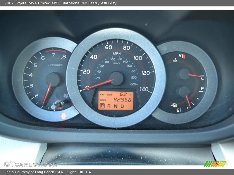  2007 RAV4 Limited 4WD Limited 4WD Gauges