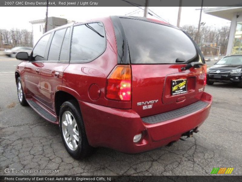 Red Jewel / Light Gray 2007 GMC Envoy Denali 4x4