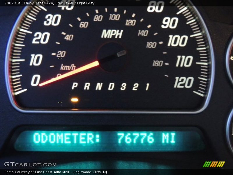 Red Jewel / Light Gray 2007 GMC Envoy Denali 4x4