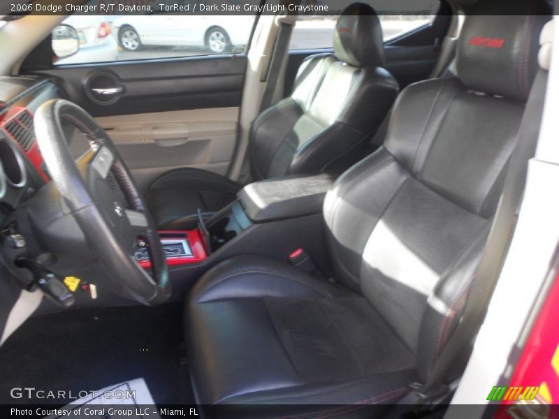 TorRed / Dark Slate Gray/Light Graystone 2006 Dodge Charger R/T Daytona