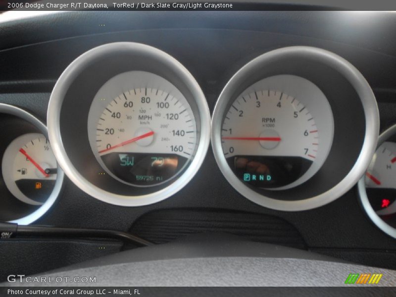 TorRed / Dark Slate Gray/Light Graystone 2006 Dodge Charger R/T Daytona