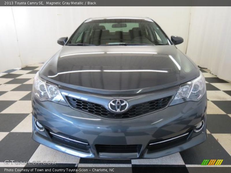 Magnetic Gray Metallic / Black 2013 Toyota Camry SE