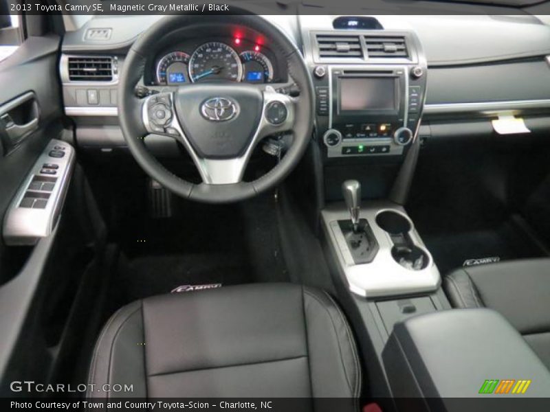Magnetic Gray Metallic / Black 2013 Toyota Camry SE