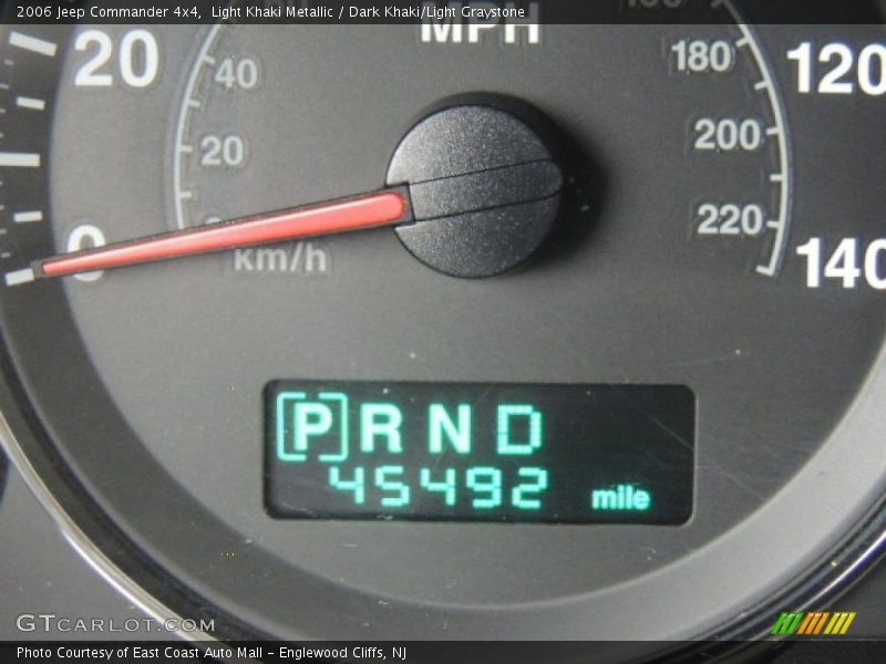 Light Khaki Metallic / Dark Khaki/Light Graystone 2006 Jeep Commander 4x4