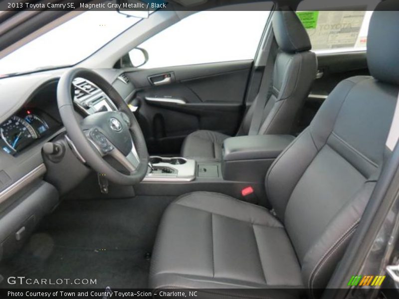 Magnetic Gray Metallic / Black 2013 Toyota Camry SE