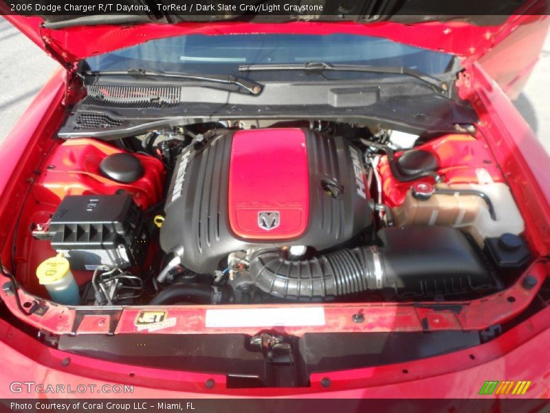 TorRed / Dark Slate Gray/Light Graystone 2006 Dodge Charger R/T Daytona