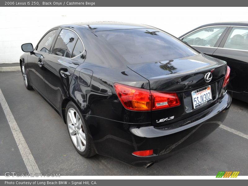 Black Onyx / Cashmere Beige 2006 Lexus IS 250