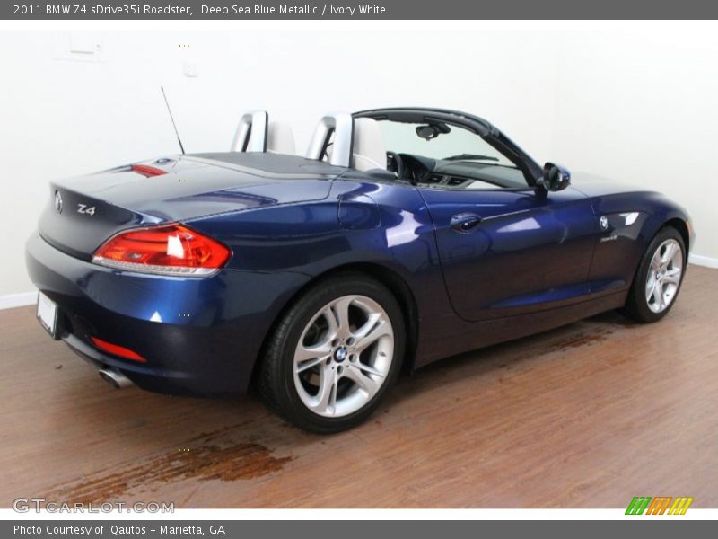  2011 Z4 sDrive35i Roadster Deep Sea Blue Metallic