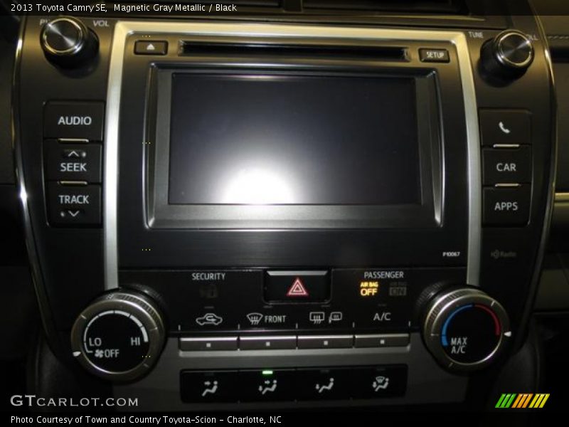 Magnetic Gray Metallic / Black 2013 Toyota Camry SE