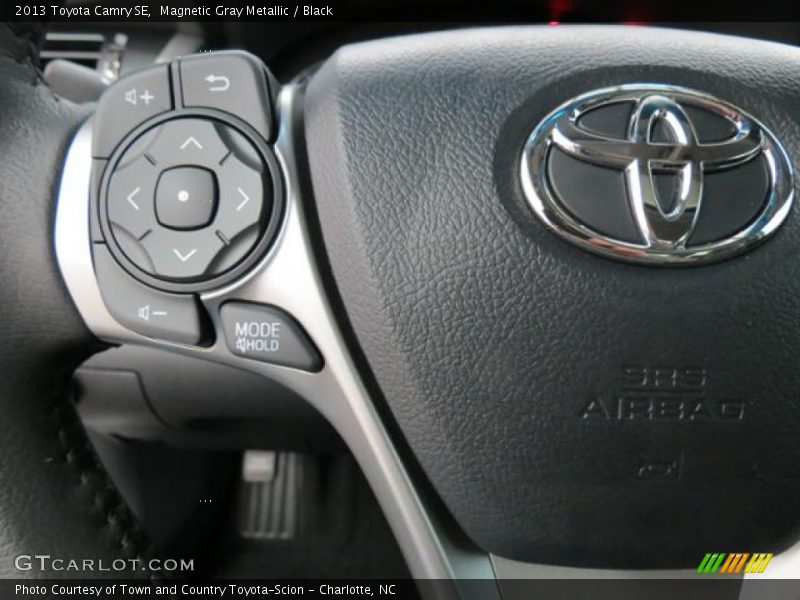 Magnetic Gray Metallic / Black 2013 Toyota Camry SE