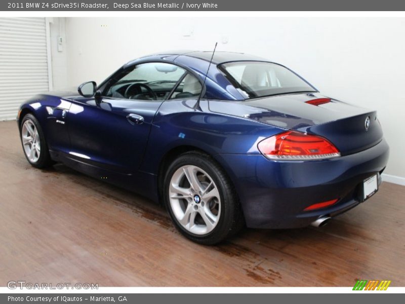  2011 Z4 sDrive35i Roadster Deep Sea Blue Metallic