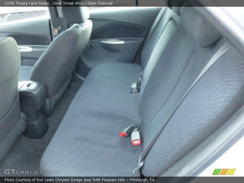 Silver Streak Mica / Dark Charcoal 2008 Toyota Yaris Sedan