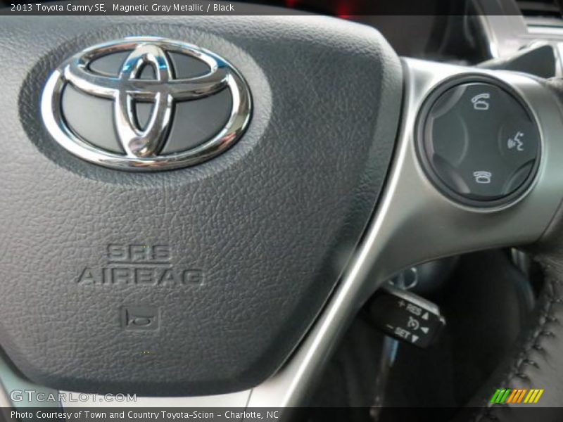 Magnetic Gray Metallic / Black 2013 Toyota Camry SE