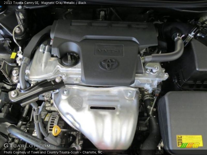 Magnetic Gray Metallic / Black 2013 Toyota Camry SE