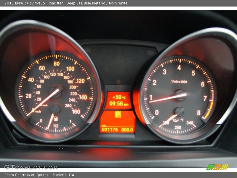  2011 Z4 sDrive35i Roadster sDrive35i Roadster Gauges