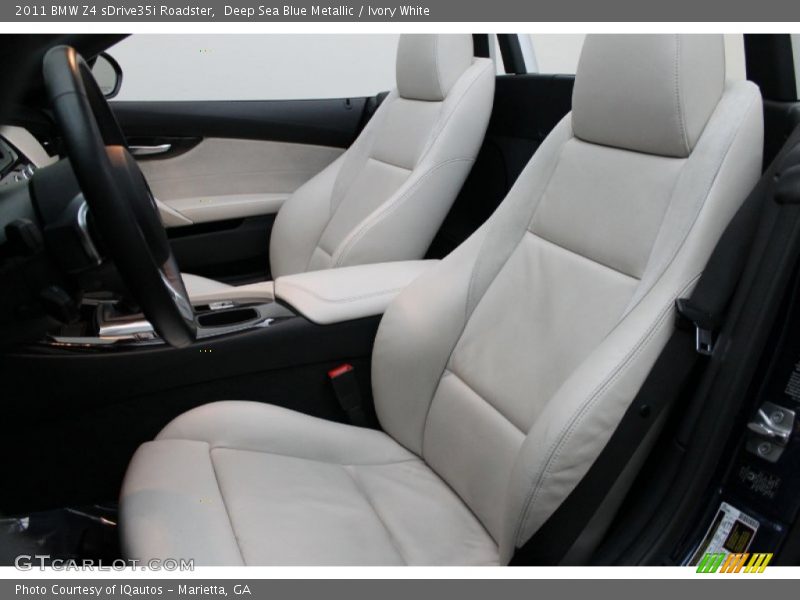 Front Seat of 2011 Z4 sDrive35i Roadster