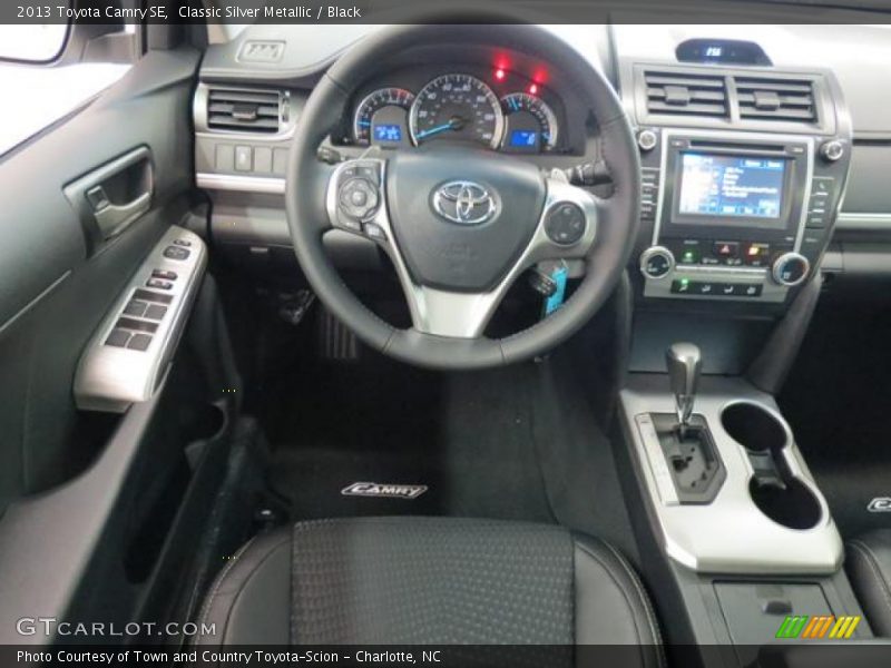 Classic Silver Metallic / Black 2013 Toyota Camry SE