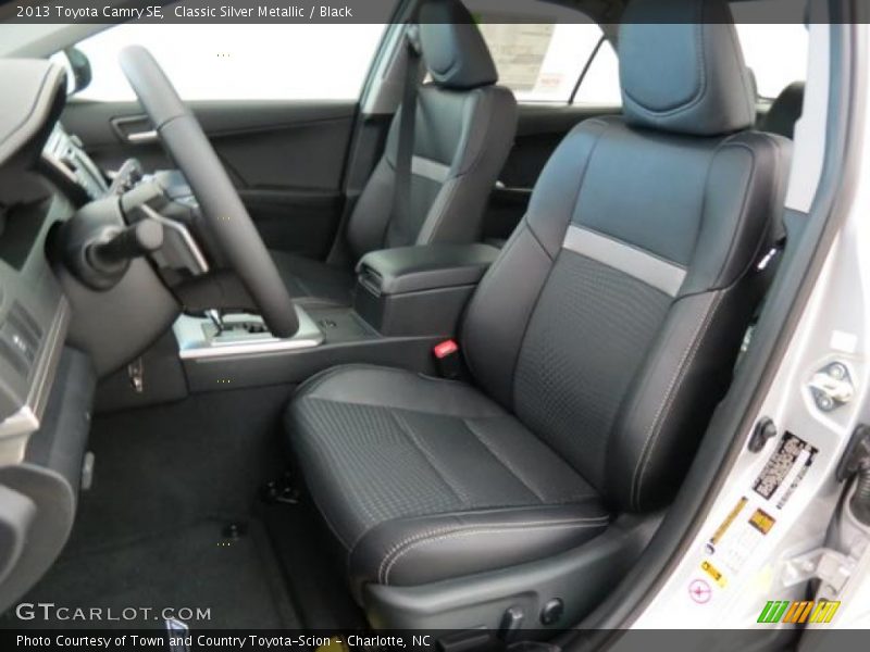 Classic Silver Metallic / Black 2013 Toyota Camry SE
