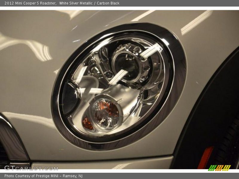 White Silver Metallic / Carbon Black 2012 Mini Cooper S Roadster