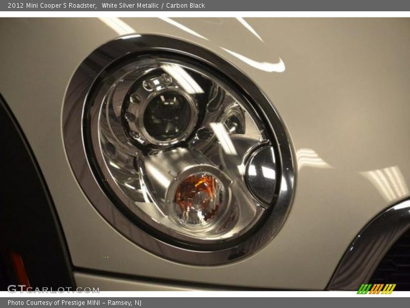 White Silver Metallic / Carbon Black 2012 Mini Cooper S Roadster