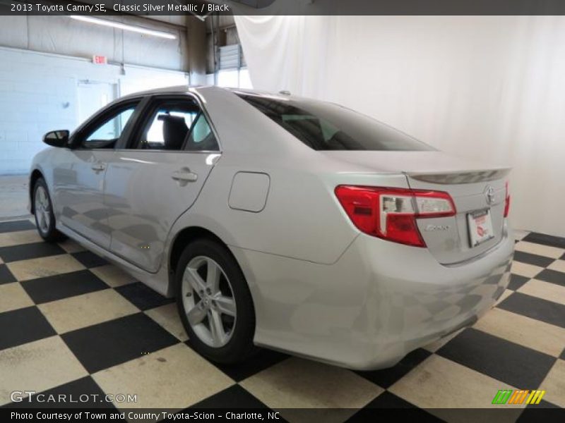 Classic Silver Metallic / Black 2013 Toyota Camry SE