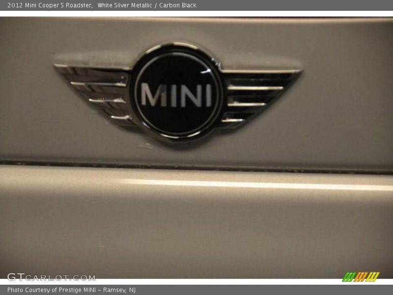 White Silver Metallic / Carbon Black 2012 Mini Cooper S Roadster