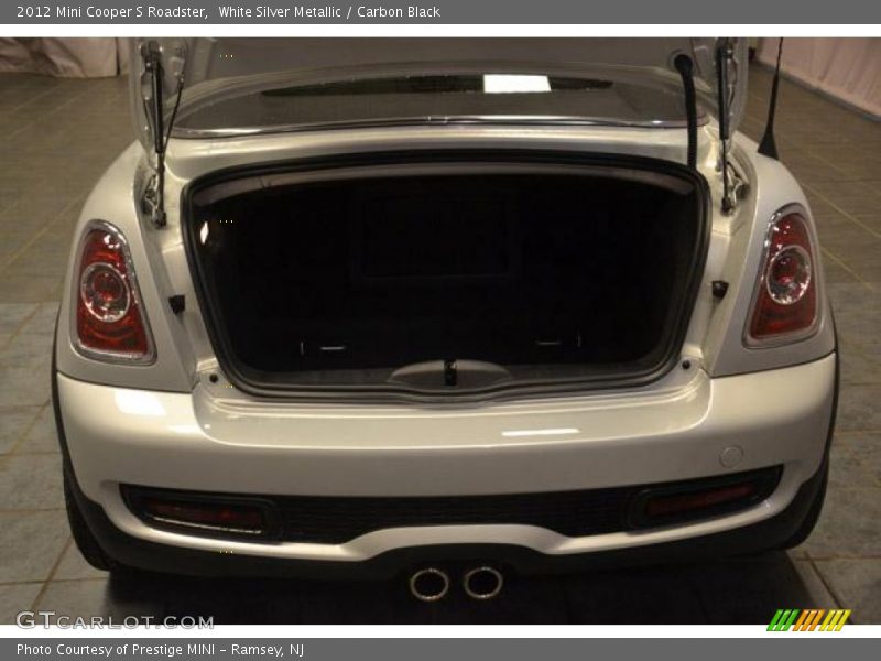 White Silver Metallic / Carbon Black 2012 Mini Cooper S Roadster