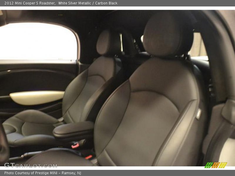 White Silver Metallic / Carbon Black 2012 Mini Cooper S Roadster