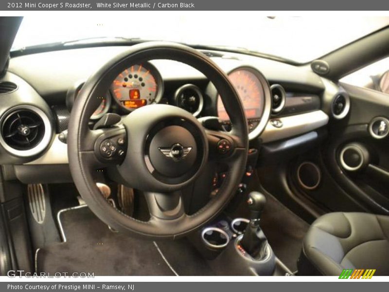 Dashboard of 2012 Cooper S Roadster