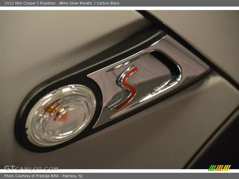 White Silver Metallic / Carbon Black 2012 Mini Cooper S Roadster
