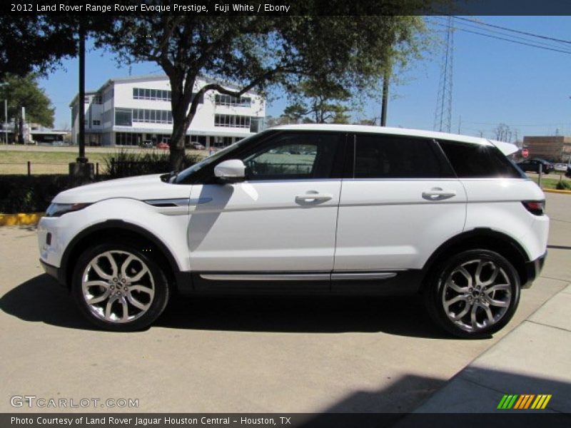  2012 Range Rover Evoque Prestige Fuji White