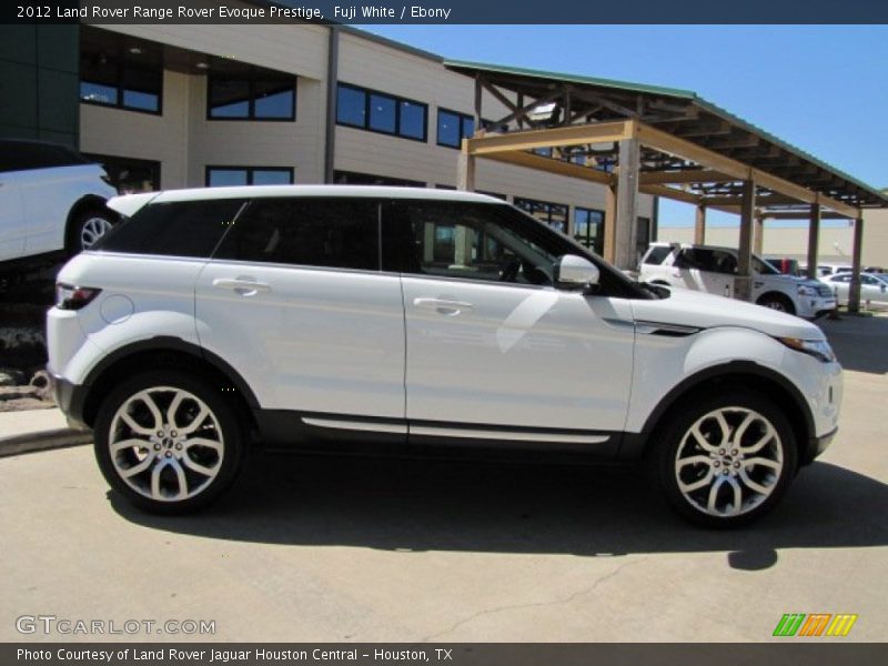 Fuji White / Ebony 2012 Land Rover Range Rover Evoque Prestige