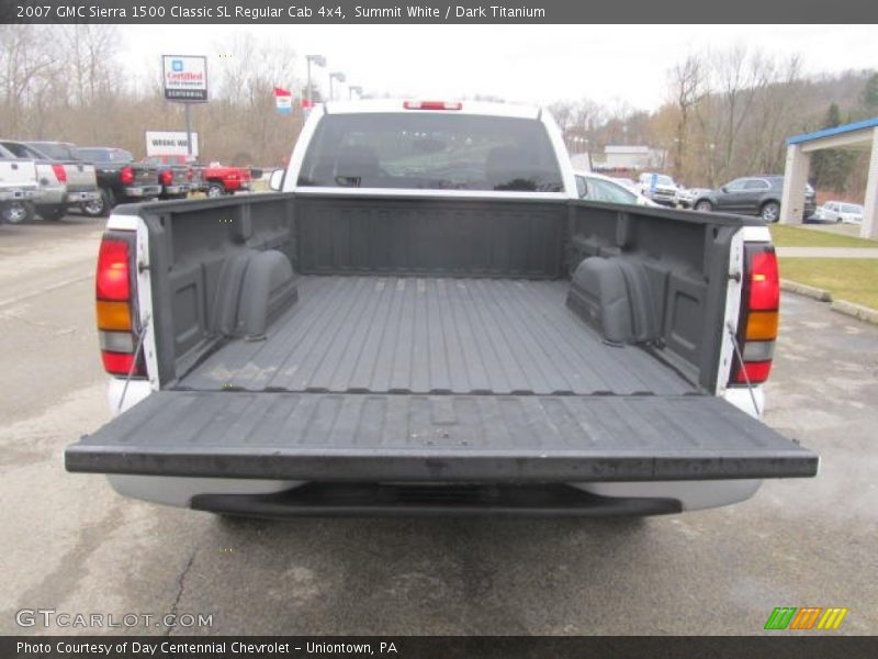 Summit White / Dark Titanium 2007 GMC Sierra 1500 Classic SL Regular Cab 4x4