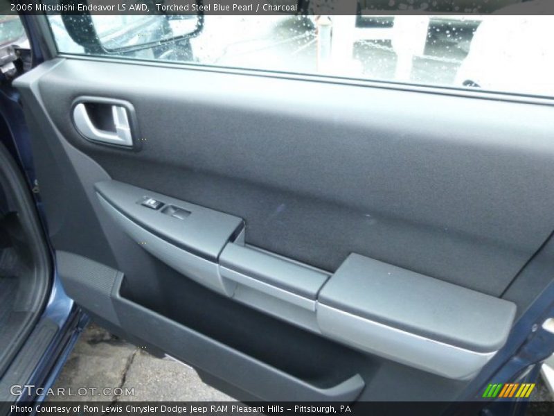 Torched Steel Blue Pearl / Charcoal 2006 Mitsubishi Endeavor LS AWD