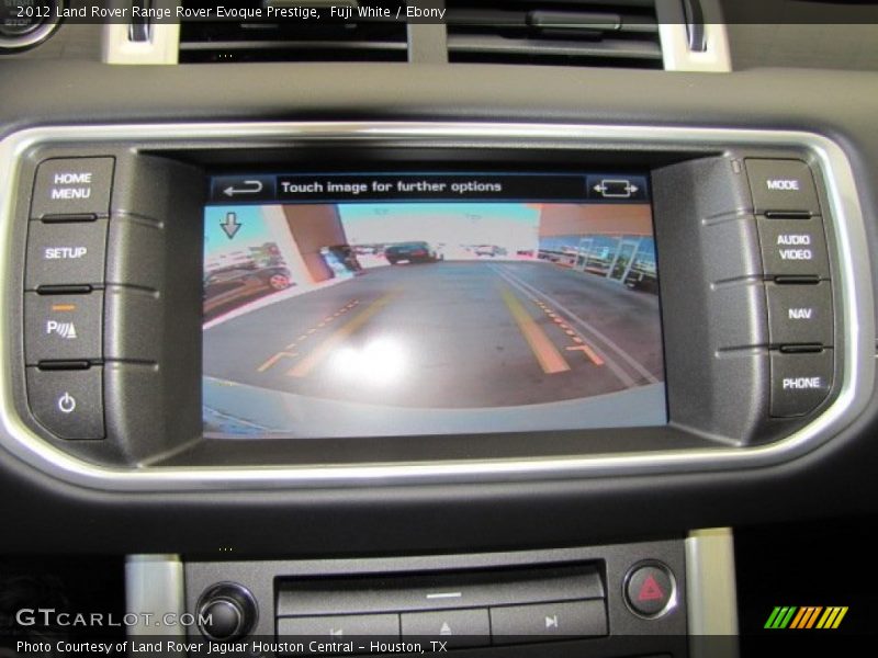 Controls of 2012 Range Rover Evoque Prestige