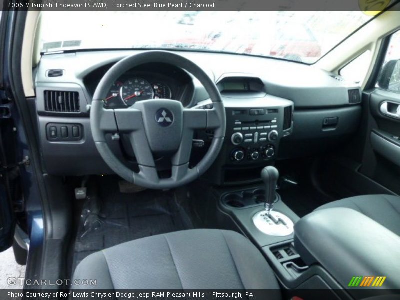Torched Steel Blue Pearl / Charcoal 2006 Mitsubishi Endeavor LS AWD