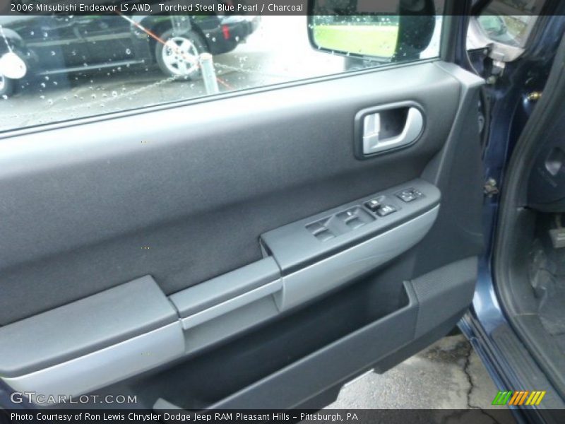 Torched Steel Blue Pearl / Charcoal 2006 Mitsubishi Endeavor LS AWD