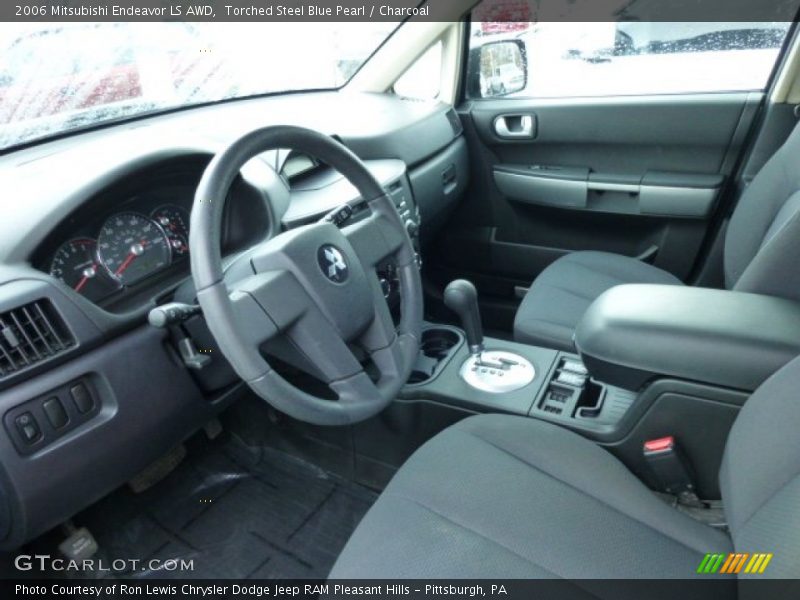 Torched Steel Blue Pearl / Charcoal 2006 Mitsubishi Endeavor LS AWD