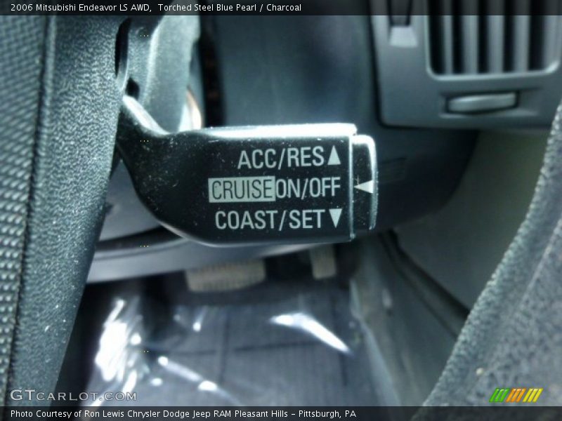 Torched Steel Blue Pearl / Charcoal 2006 Mitsubishi Endeavor LS AWD