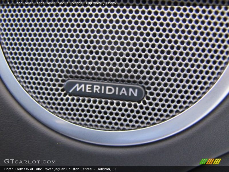 Audio System of 2012 Range Rover Evoque Prestige