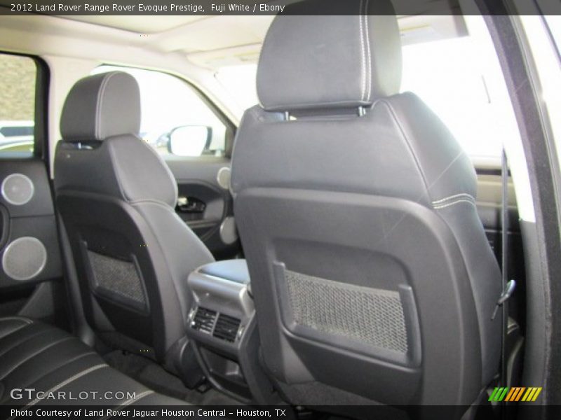 Fuji White / Ebony 2012 Land Rover Range Rover Evoque Prestige