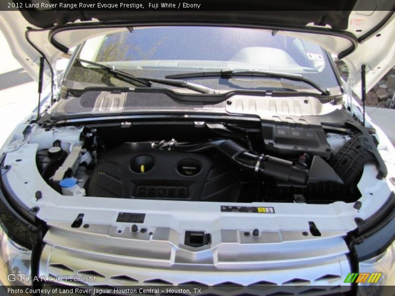  2012 Range Rover Evoque Prestige Engine - 2.0 Liter Turbocharged DOHC 16-Valve VVT Si4 4 Cylinder